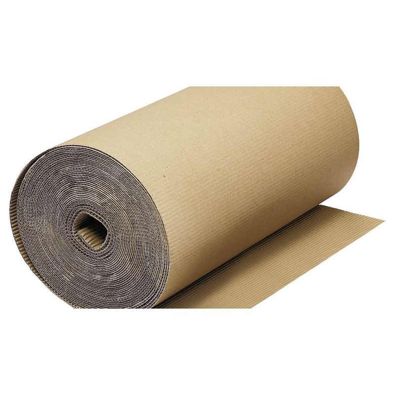GENERICO - Rollo de cartón corrugado de 25 kilos, ancho 1.2 metros