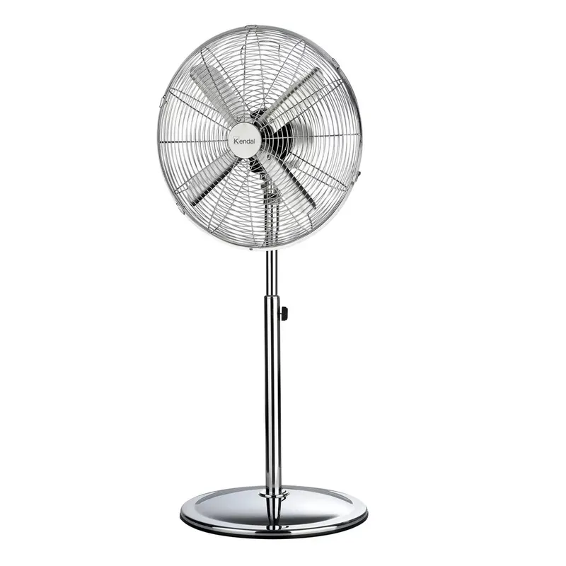 KENDAL - Ventilador Pedestal Pie Silencioso Kendal Zf1616 40 Cm Inox