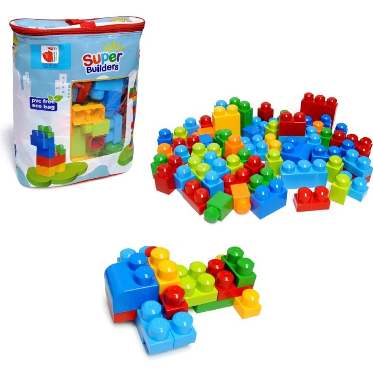 GENERICO - Bloques De Construcción Grandes 40 Piezas