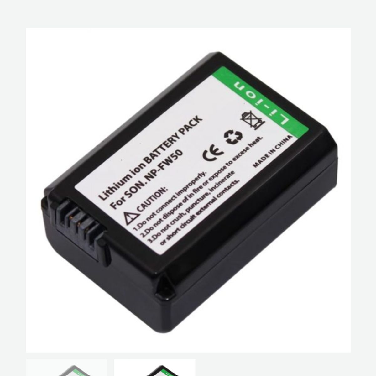 GENERICO - BATERÍA NP-FW50 ALTERNATIVA SONY