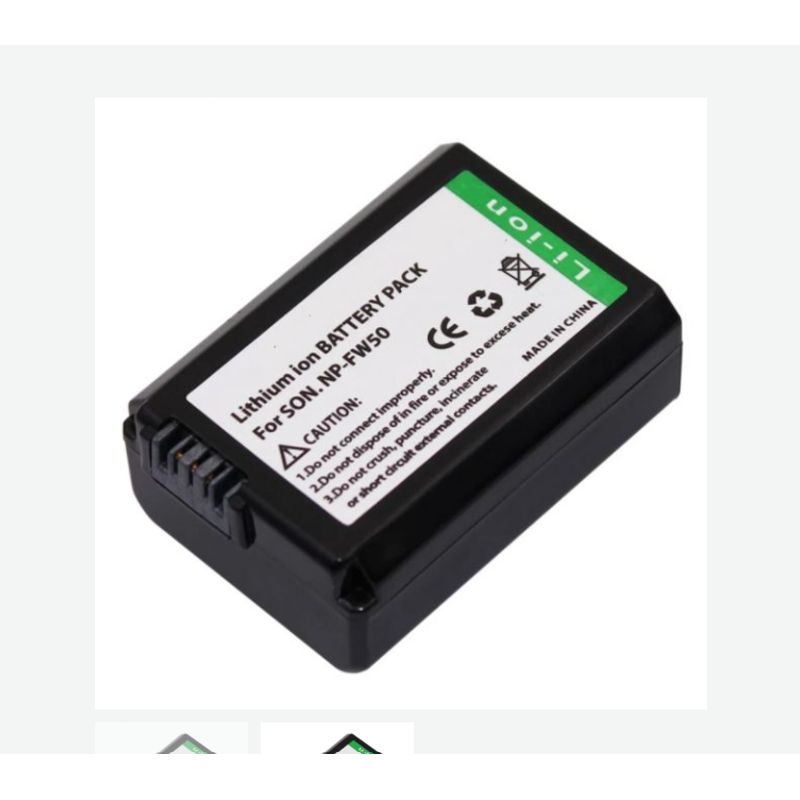 GENERICO - BATERÍA NP-FW50 ALTERNATIVA SONY