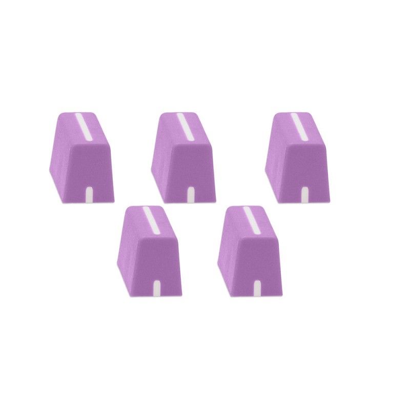 GENERICO - Tapa de perilla de Crossfader Color Purpura - 5 unidades