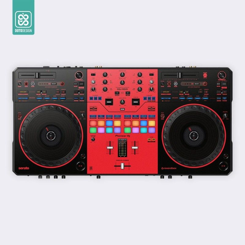 GENERICO - Skin DDJ-REV5 Colors DVS  Rojo Doto Desing Default Title
