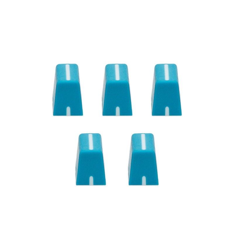 GENERICO - Tapa de perilla de Crossfader Azul - 5 unidades Beat Tools
