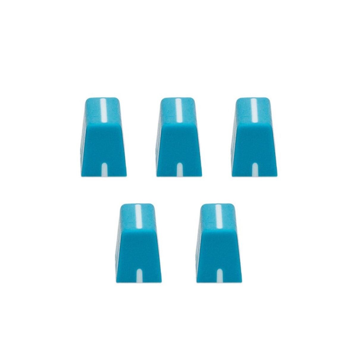 GENERICO - Tapa de perilla de Crossfader Azul - 5 unidades Beat Tools