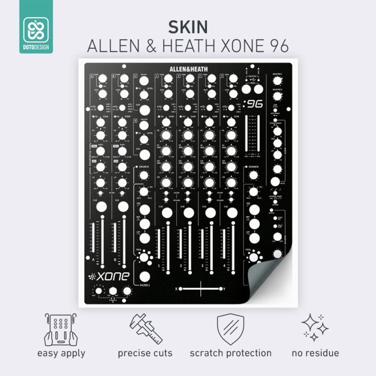 GENERICO - Skin Xone 96 Colors DVS Blanco Doto Desing Default Title