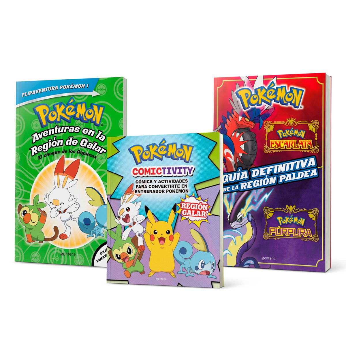 PENGUIN RANDOM HOUSE - PACK LIBROS AVENTURA POKEMON