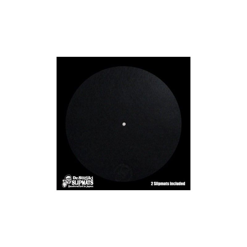 GENERICO - Slipmats Mix Edition Dr Suzuki - Negro Par