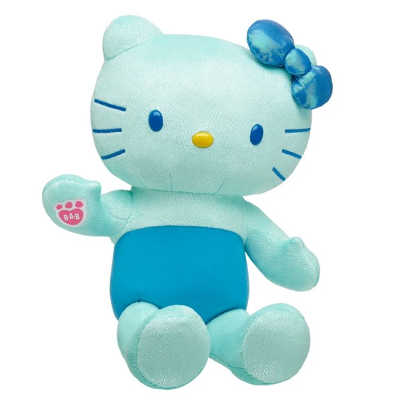 BUILD A BEAR - PELUCHE HELLO KITTY AZUL BUILD-A-BEAR
