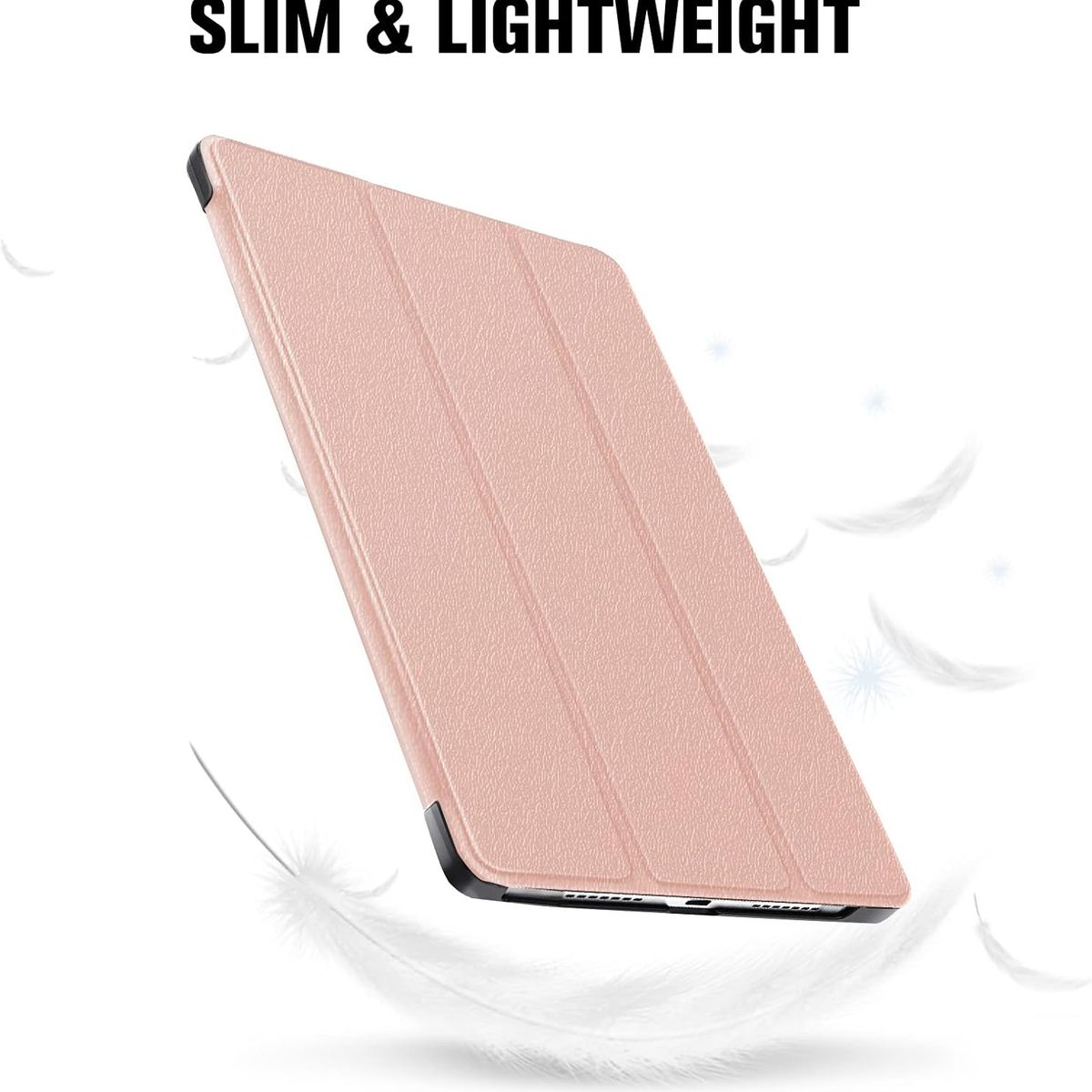 GENERICO - Funda Inteligente compatible con Lenovo Tab M11 Rosa Gold