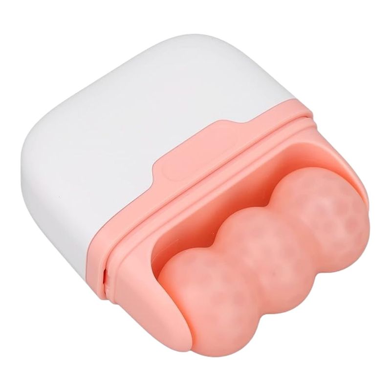 GENERICO - Rodillo Facial De Silicona Ice Roller Gym Facial 2 Cabezales