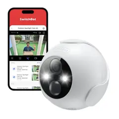 GEN - CAMARA SEGURIDAD EXTERIOR VISION NOCTURNA 2K3MP TWO-WAY TALK  SWITCHBOT