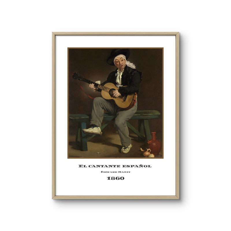 GENERICO - Cuadro decorativo El Cantante Español