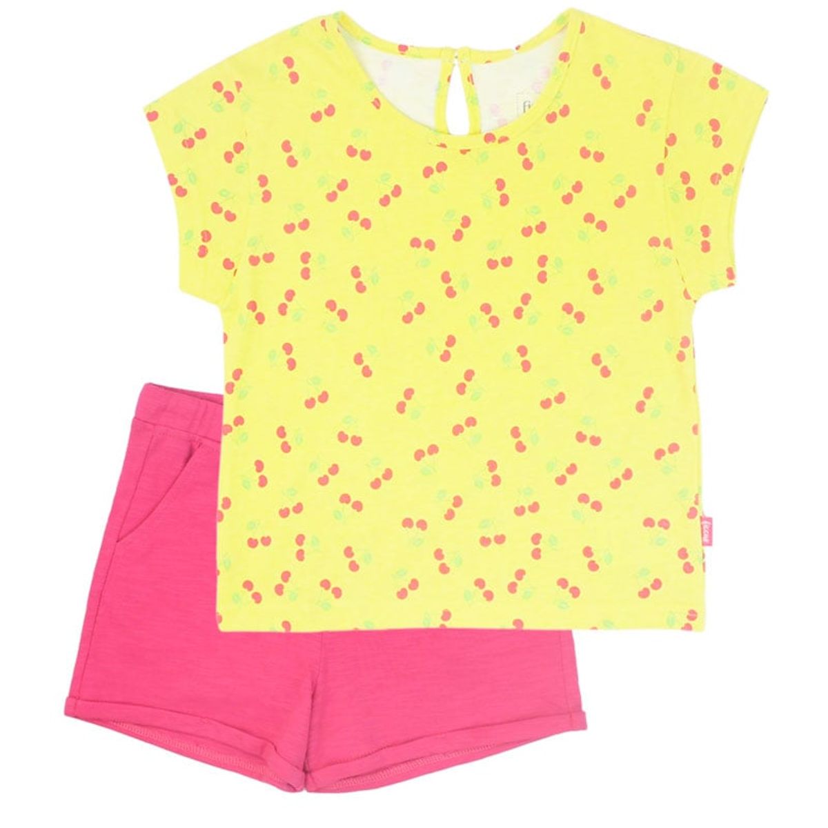FICCUS - Conjunto Kids Niña Day To Day Amarillo