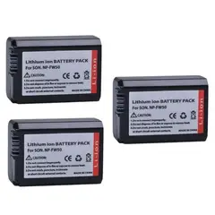 GENERICO - 3 BATERÍAS NP-FW50 ALTERNATIVA SONY