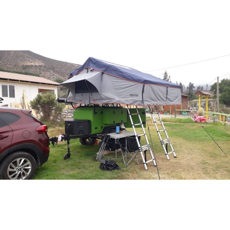 VOLCANO - Carpa de Techo Volcano C/Luz LED 2,2 MT PREMIUM Modelo 2024