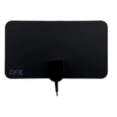 GEN - ANTENA PLANA DIGITAL PARA TV HD 5 DBI QFX ANT-7