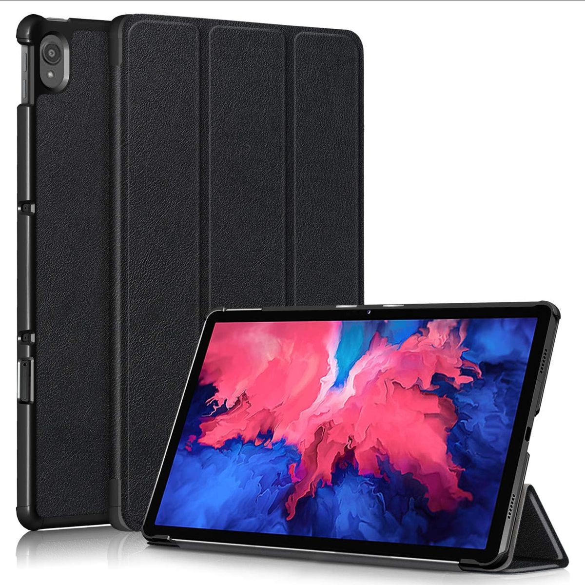 GENERICO - Funda Inteligente compatible con Lenovo Tab P11  Negro