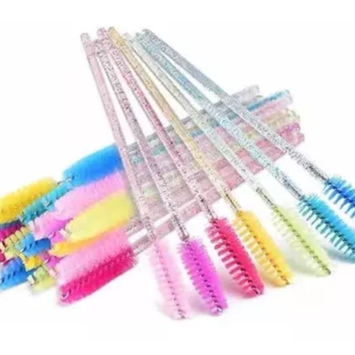 GENERICO - Cepillos Para Pestañas Y Cejas Desechables Aplicador 100pcs