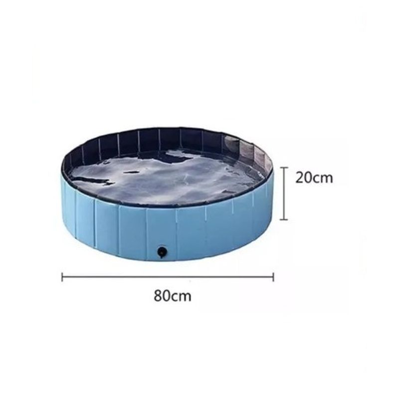 GENERICO - Piscina Para Perros De 80 x 20 CM