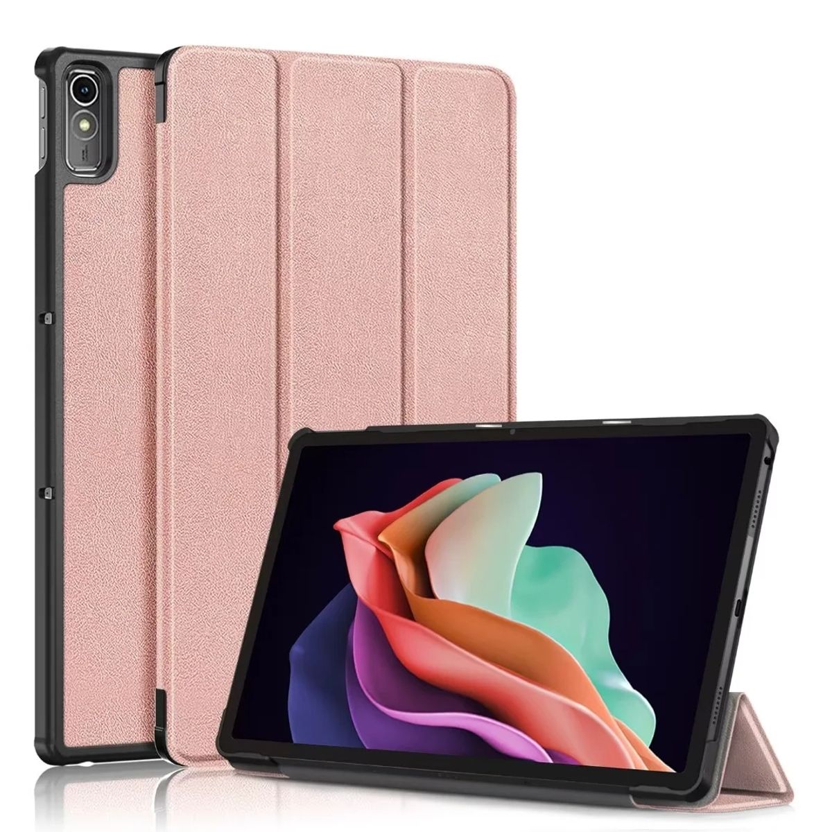 GENERICO - Funda Inteligente compatible con Lenovo Tab P11 2da Gen Rosa Gold