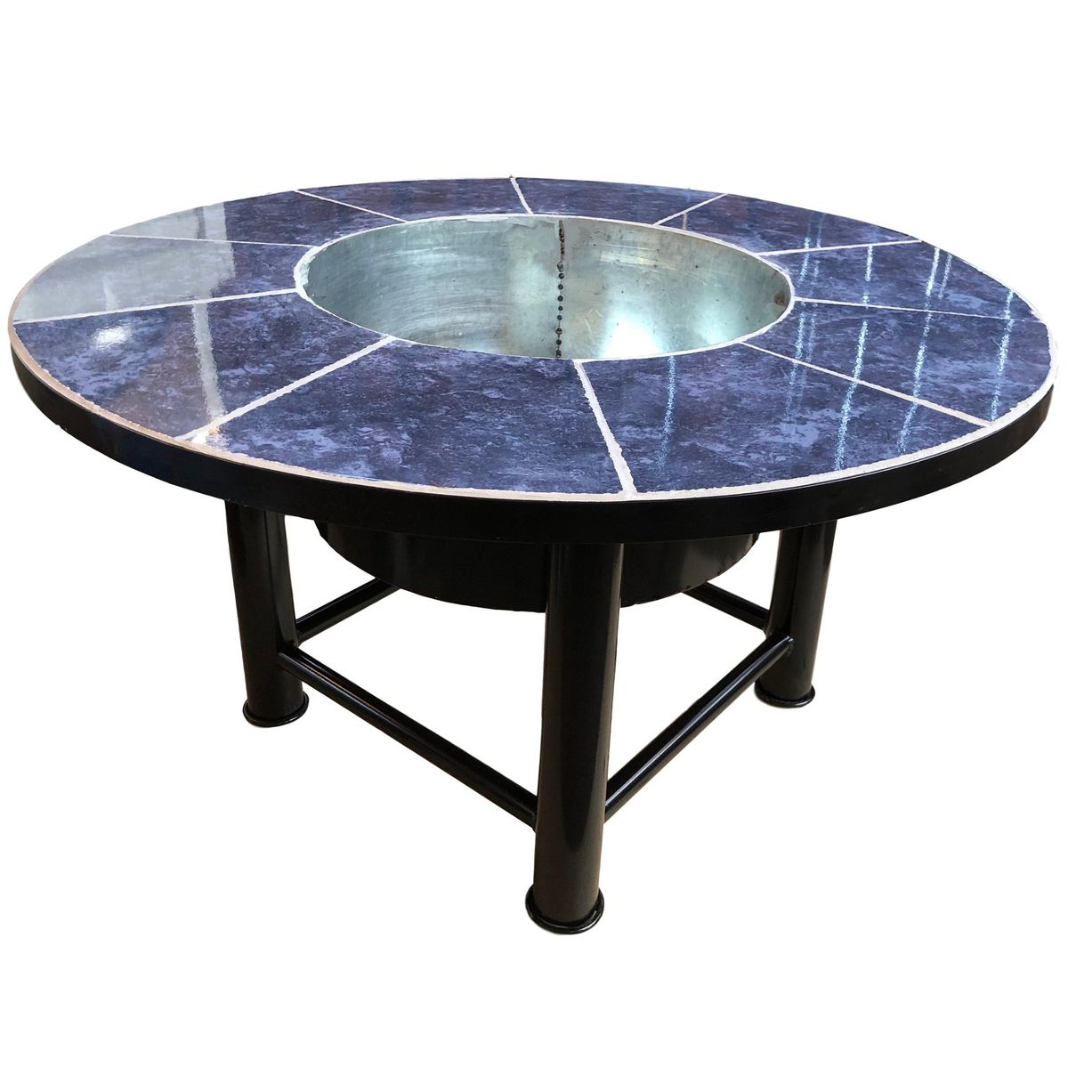 KAS - Brasero Mesa de Terraza Redonda