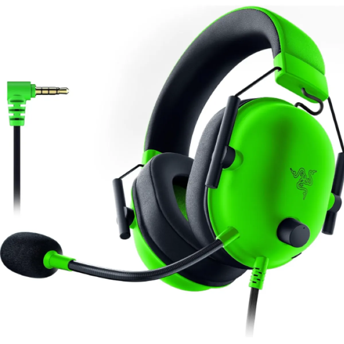 RAZER - Audífonos Gamer On-Ear - Razer BlackShark V2 X - 3.5 mm. - Green