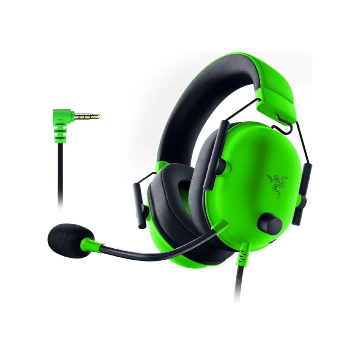RAZER - Audífonos Gamer On-Ear - Razer BlackShark V2 X - 3.5 mm. - Green
