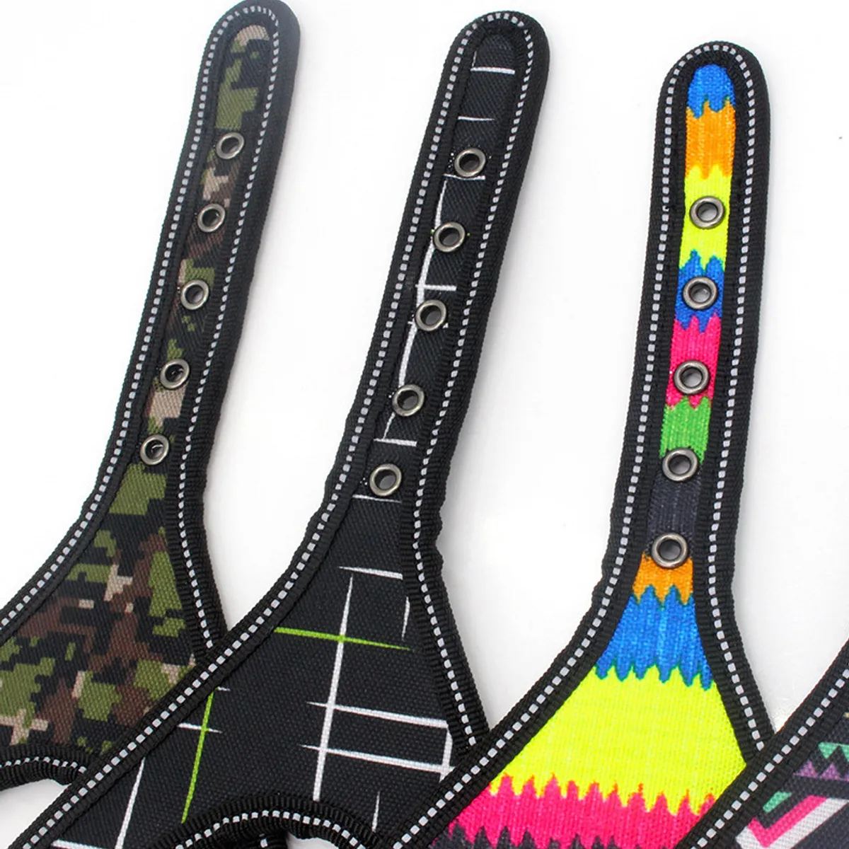 MASCO TODO - Arnés y Correa Reflectantes para Mascota Perro Negro Talla M