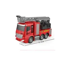 OEM - Juguete Camión De Bomberos Luces Sonido Y Movimiento