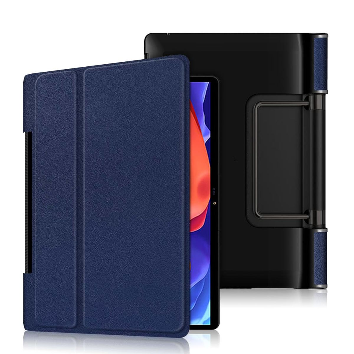 GENERICO - Funda Inteligente compatible con Lenovo Yoga Tab 13 Azul marino