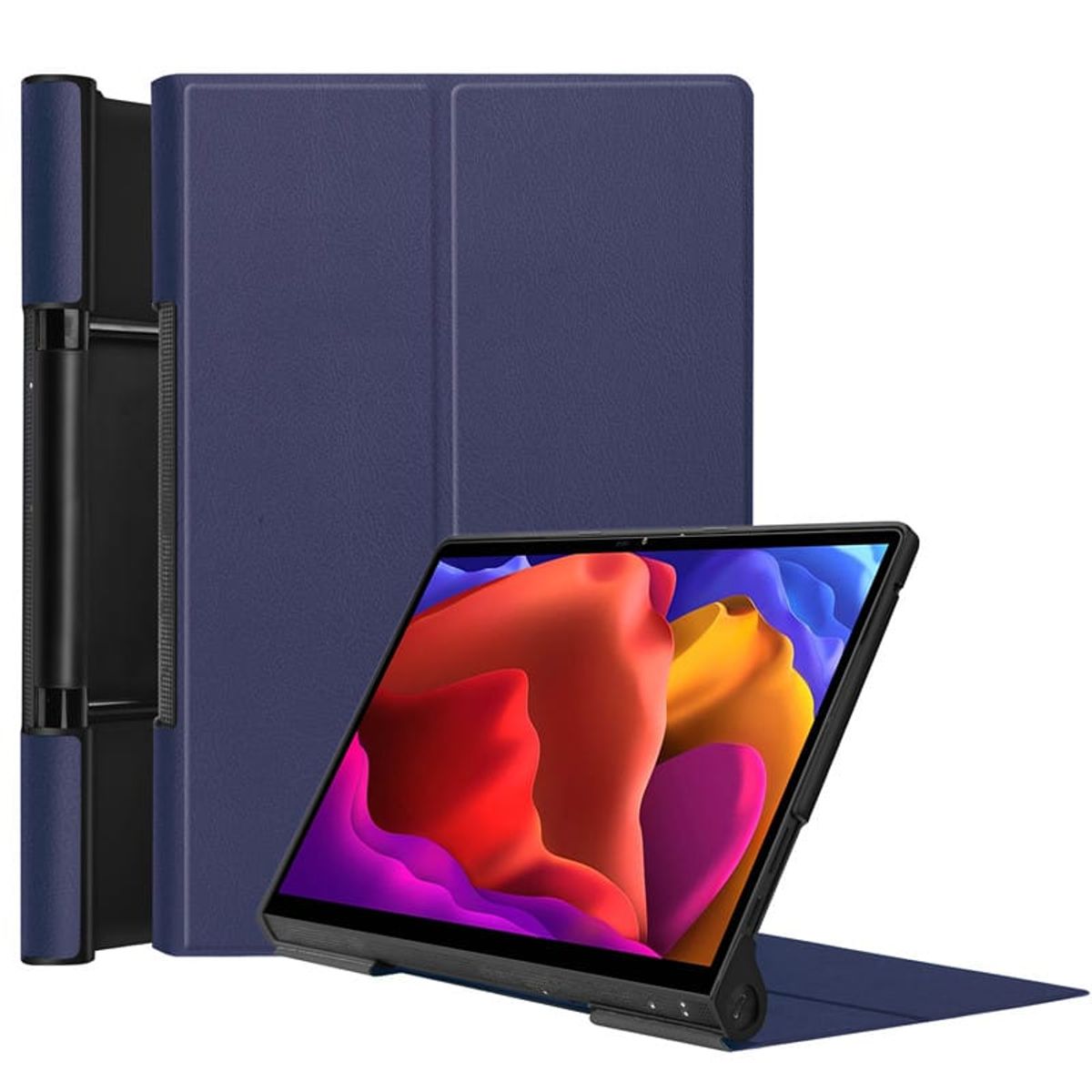GENERICO - Funda Inteligente compatible con Lenovo Yoga Tab 13 Azul marino