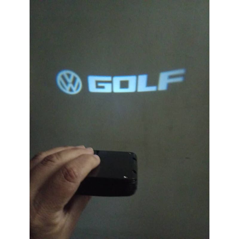 GENERICO - X2 luces led de cortesía o bienvenida VOLKSWAGEN GOLF