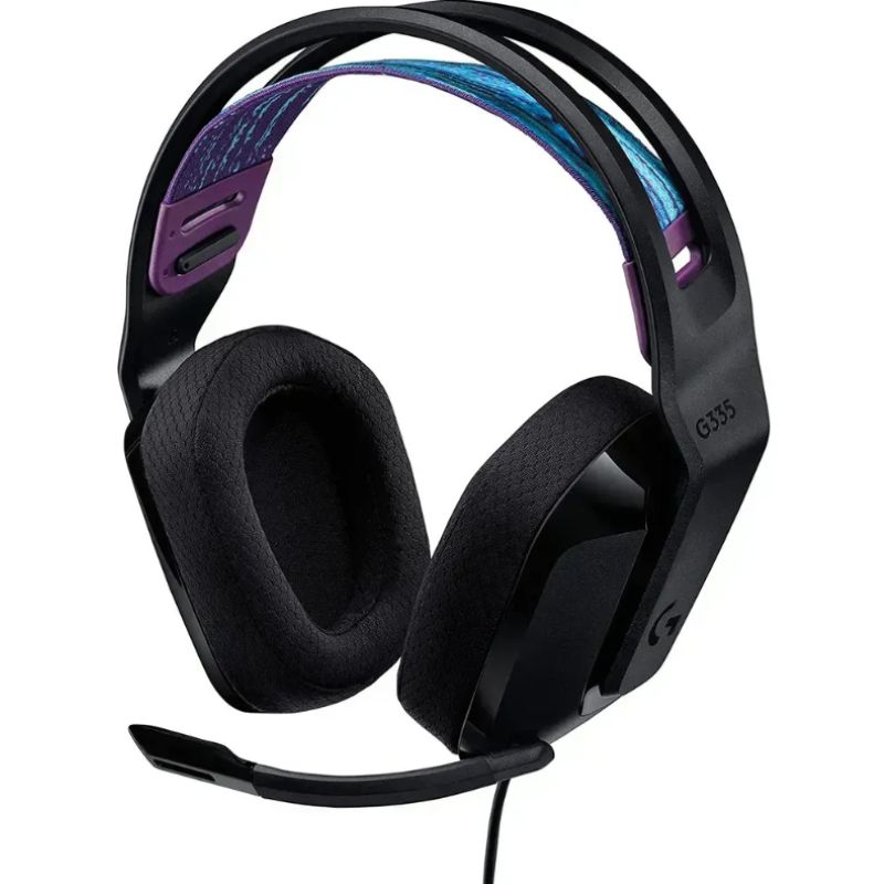 LOGITECH - Audifonos Gamer On-Ear - Logitech G335 - 35mm - Black 981-000977