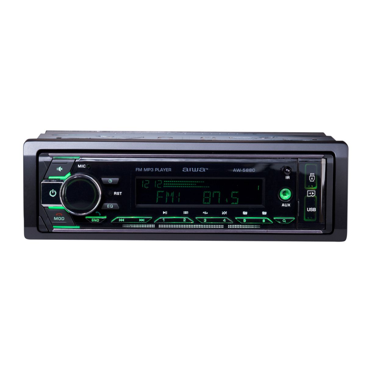 AIWA - AIWA AW-5880 RADIO 1DIN FMBTUSB X 2