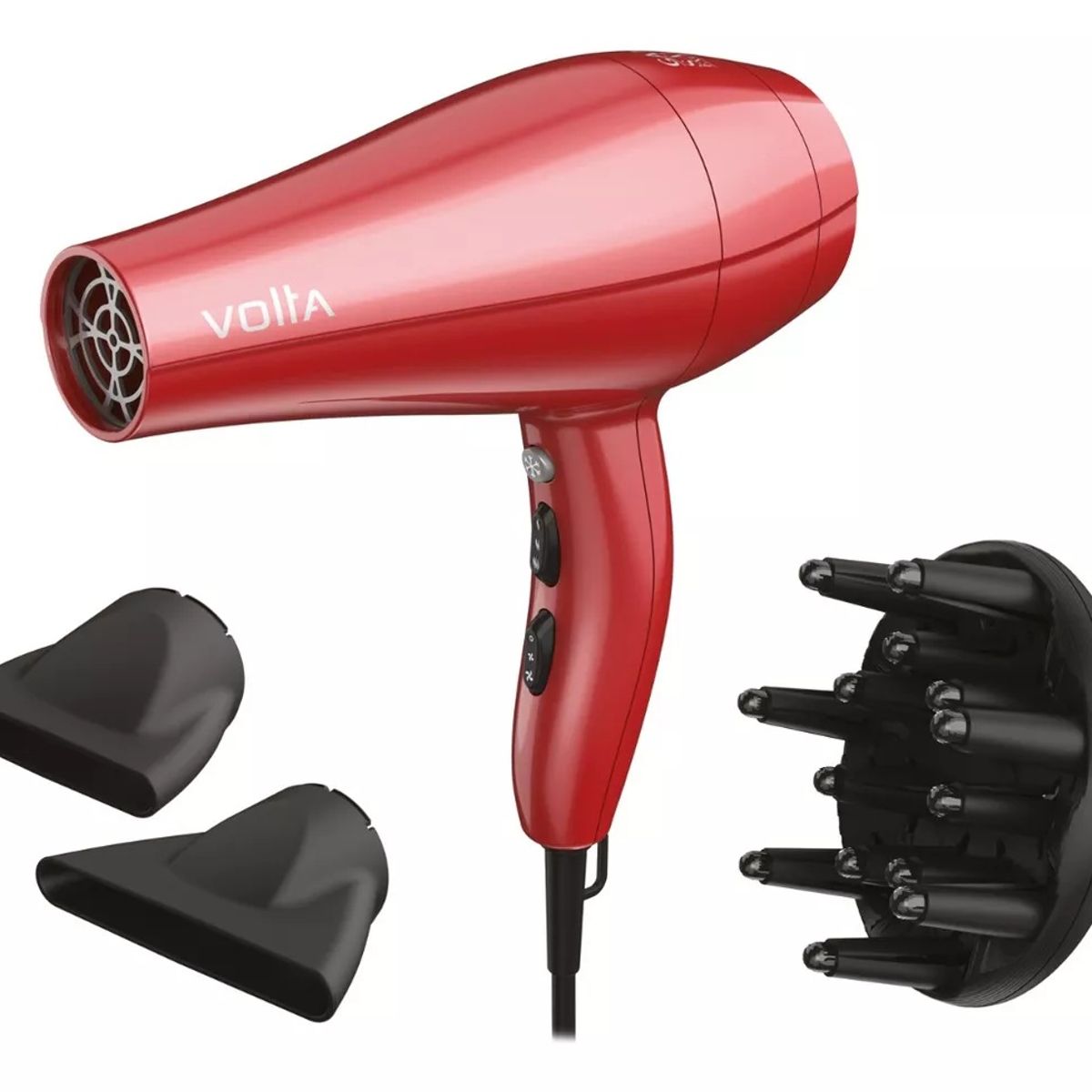 GAMA - Secador De Pelo Gama Italy Ac  Volta Ion 2300w Rojo