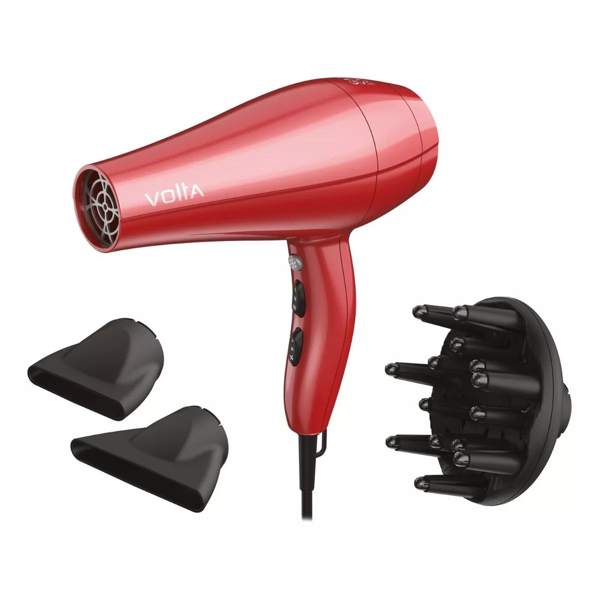 GAMA - Secador De Pelo Gama Italy Ac  Volta Ion 2300w Rojo
