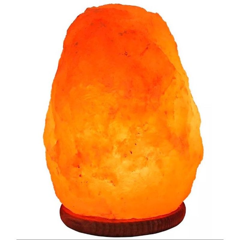 GENERICO - Lampara De Sal Del Himalaya Piedra De 2 A 3 Kg