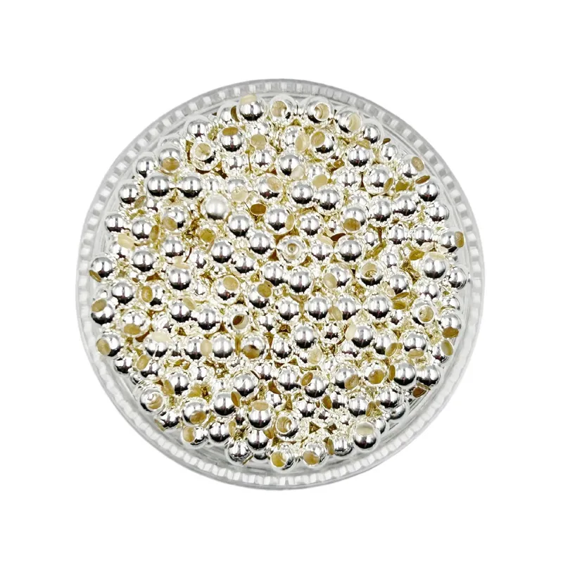 GENERICO - Balines Pequeños Para Bisutería De Baño De Oro 5gr - Plateado - Talla Única