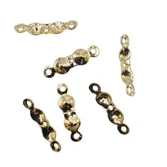 GENERICO - Terminales Y Tapanudos Para Bisutería De Baño De Oro 5gr - Dorado