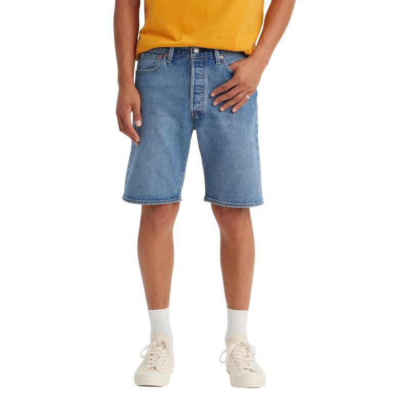 LEVIS - Shorts Hombre 501 Original Celeste Levis
