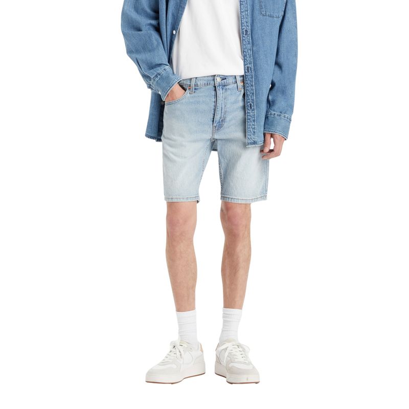 LEVIS - Shorts Hombre 412 Slim Celeste Levis