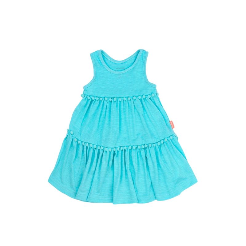 FICCUS - Vestido Bebé Niña Day To Day Turquesa