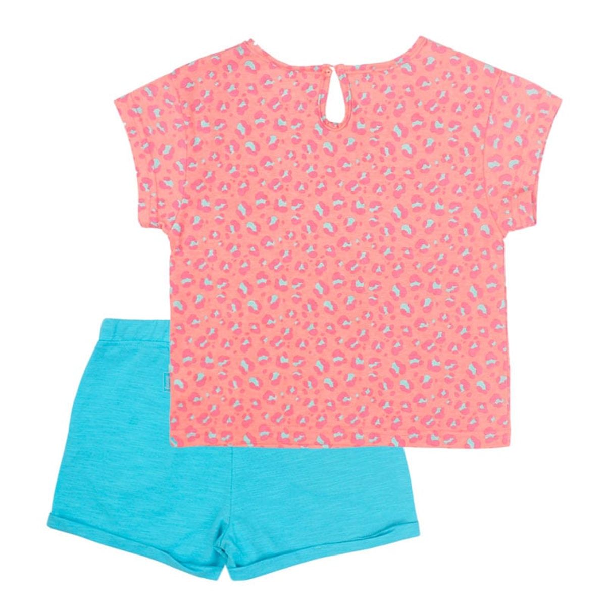 FICCUS - Conjunto Kids Niña Day To Day Coral