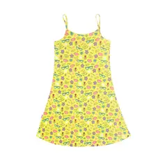 FICCUS - Vestido Junior Niña Day To Day Amarillo
