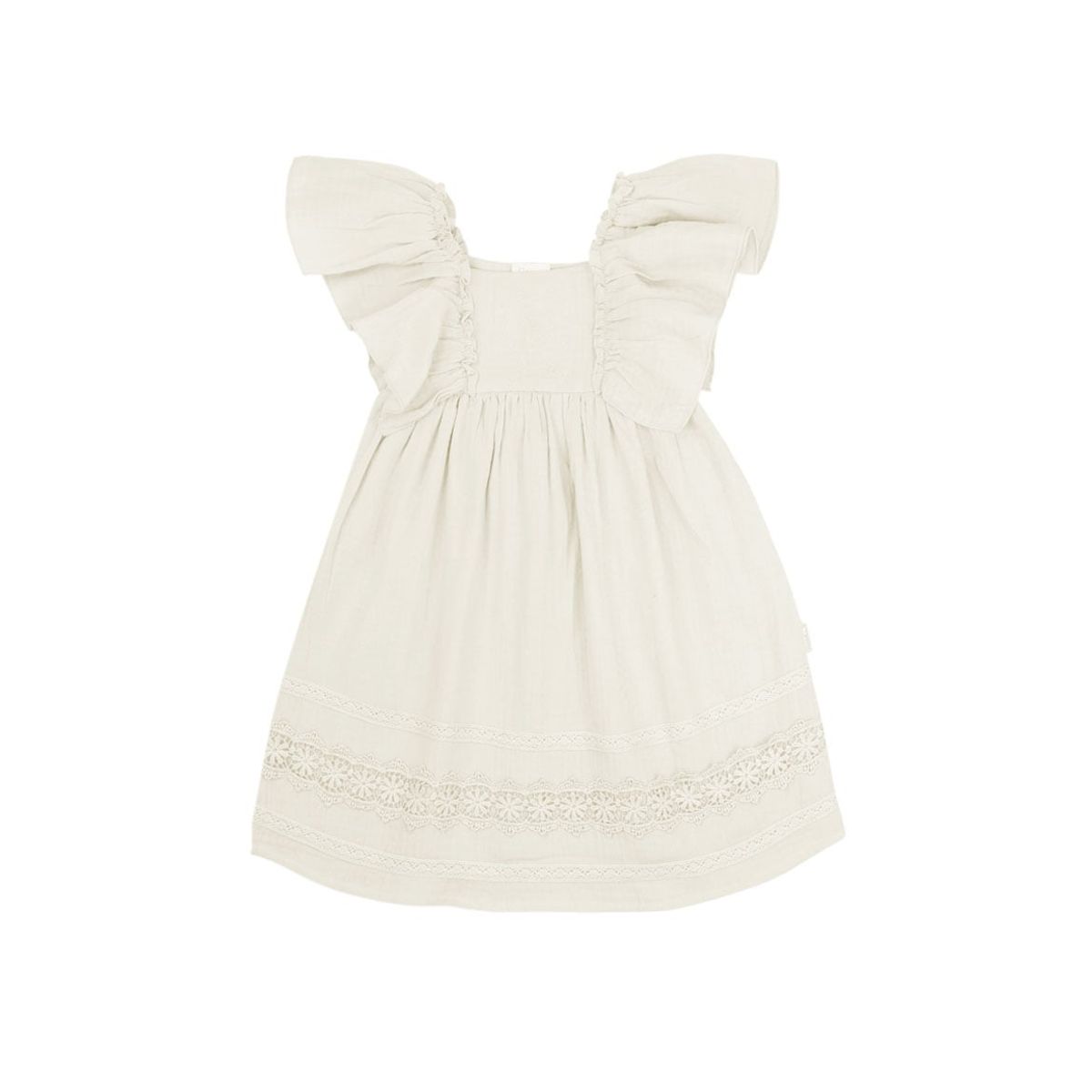 FICCUS - Vestido Kids Niña Free Café Claro