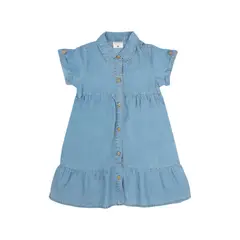 FICCUS - Vestido Kids Niña Energy Celeste