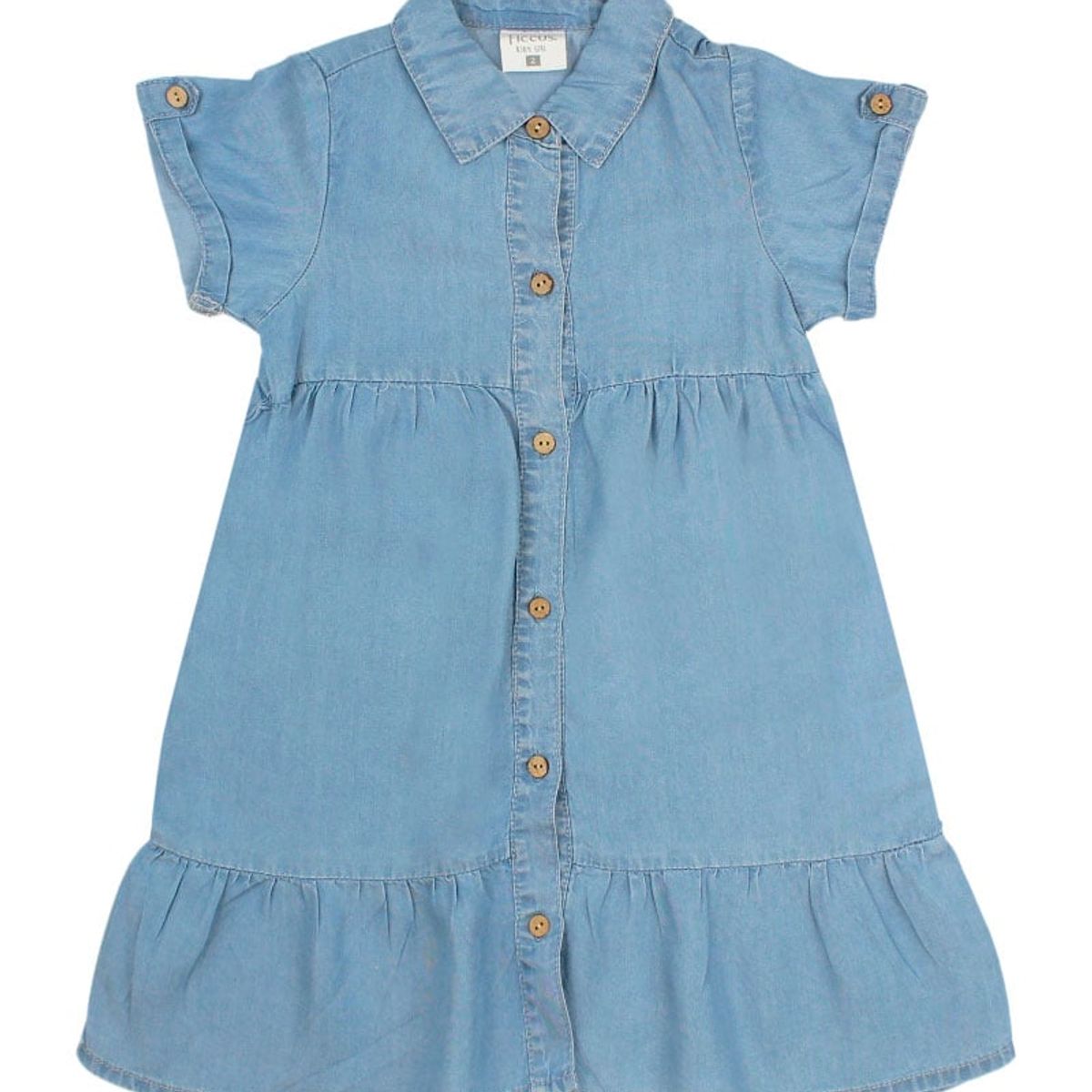 FICCUS - Vestido Kids Niña Energy Celeste
