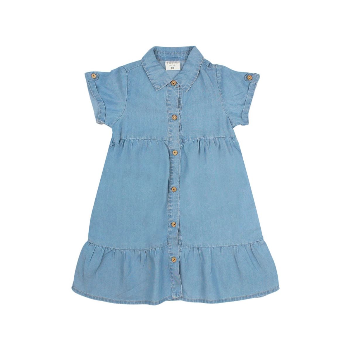FICCUS - Vestido Kids Niña Energy Celeste