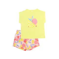 FICCUS - Conjunto Kids Niña Energy Amarillo